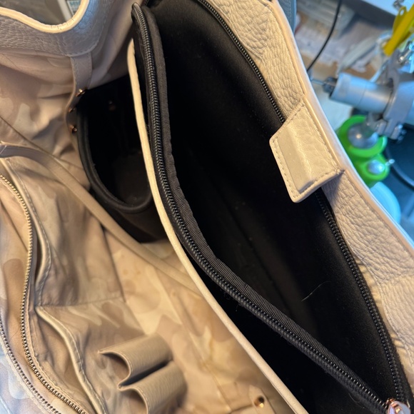 Dagne Dover Medium Allyn Work Tote - Used - Stained Lining, Scuffed Leather - Picture 2 of 16